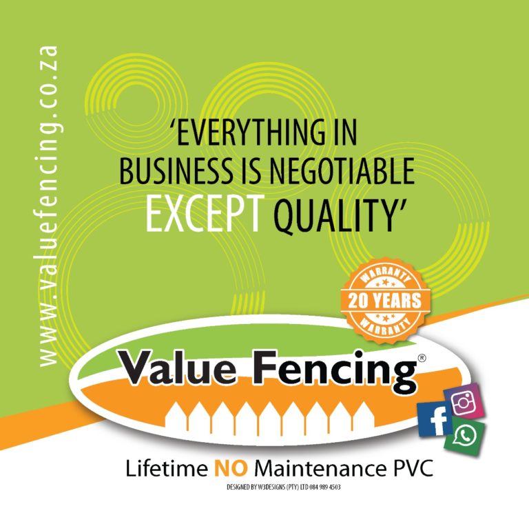 Value Fencing PVC Franchise Group SA 768x770