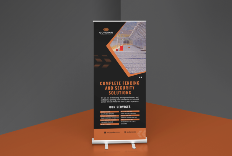simple mockup of a roll up banner against a room corner 24515 768x518