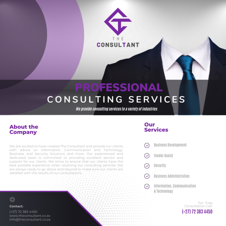 Facebook Post The Consultant 768x768