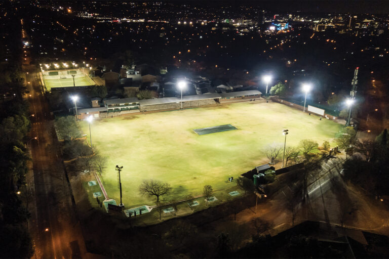 Floodlighting Laerskool Garsfontein Pretoria South Africa BEKA Schreder LG 1 768x512
