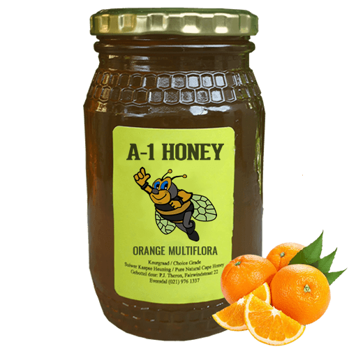 Raw Orange Multiflora Cape Honey For Sale in South Africa A1 Honey