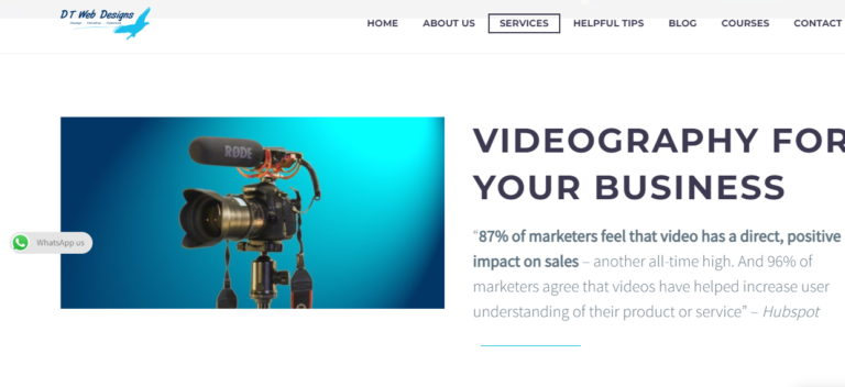 DT WEBS VIDEOGRAPHY 768x352