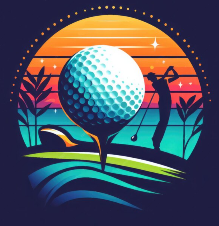 Born 2 Golf Logo PNG 768x793