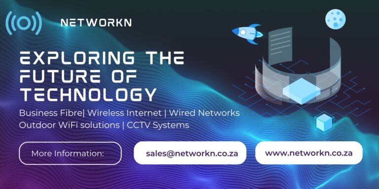 Blue and Purple Modern Futuristic Tech Event Banner 768x384