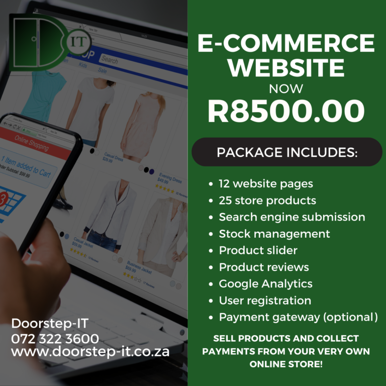 E COMMERCE WEBSITE PACKAGE 768x768