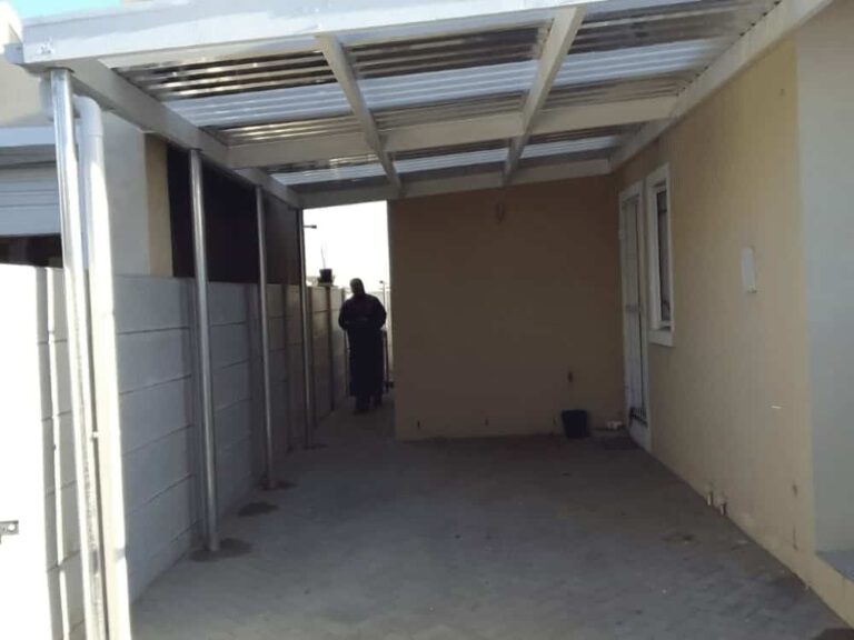 Completed Carport Capetown 768x576