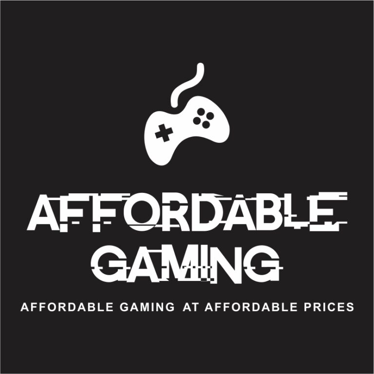 Affortable Gaming 1 Sqaure BW 768x768
