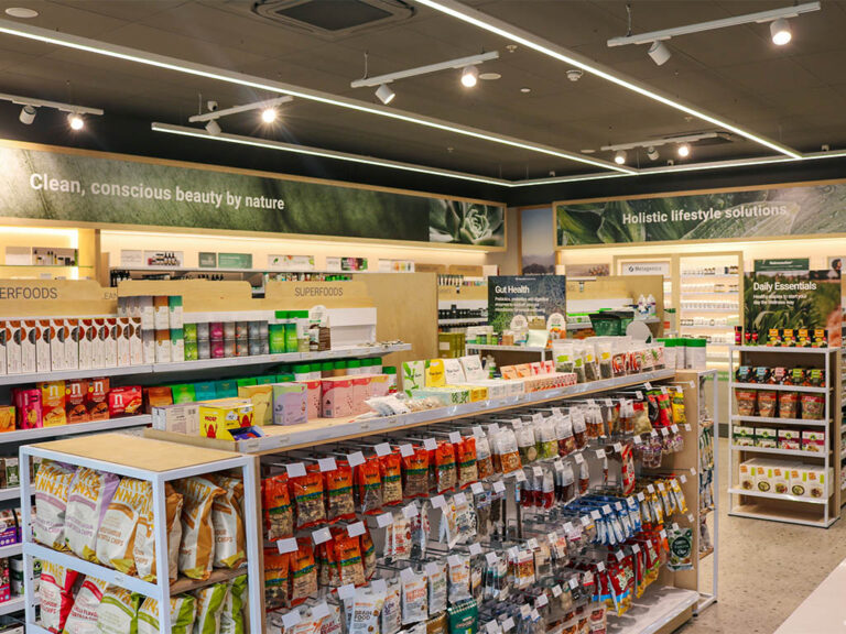 Wellness Warehouse Constantia Emporium Product Displays