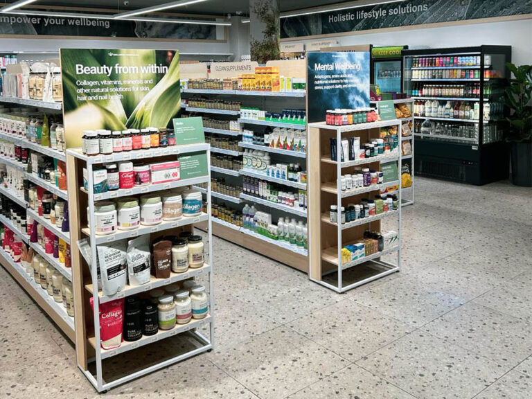 Wellness Warehouse Fourways Product Displays