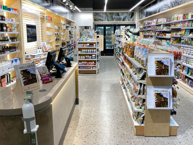 Wellness Warehouse Gateway Product Displays