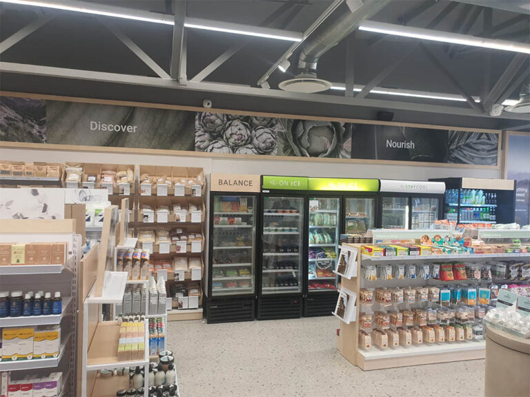 Wellness Warehouse Kingfisher Product Displays