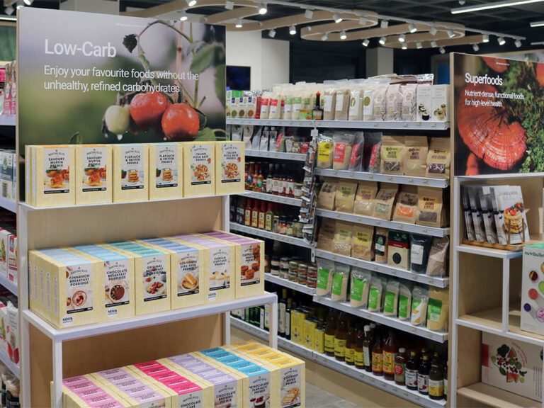 Wellness Warehouse Kloof Store Product Displays