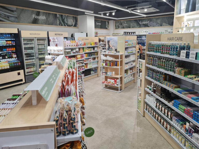 Wellness Warehouse Lonehill Product Displays