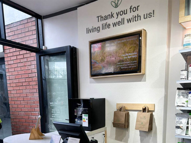 Wellness Warehouse Palmyra Product Displays