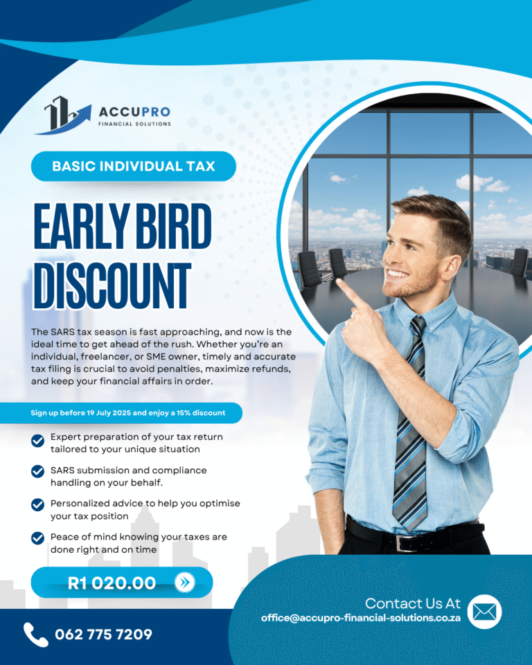 AccuPro Financial Solutions 25 Basic Individual Tax Discount Until 19 July 2025 768x960