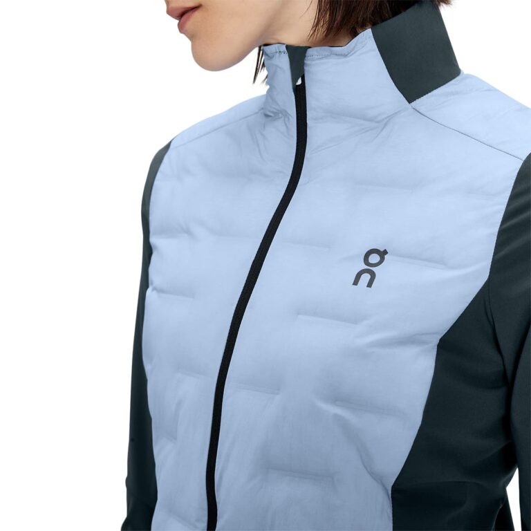 on running Climate Jacket Stratosphere Navy w Tifosi Sports 5 768x768