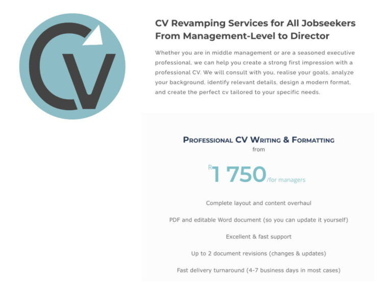 CV Revamping Services for All Jobseekers 768x576