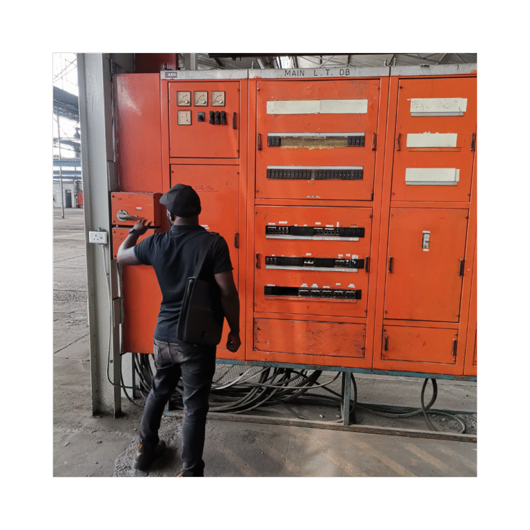 Industrial maintenance installation electrician solar rewire CoC 8 768x768