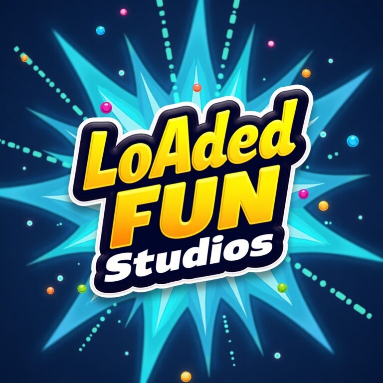Flux Dev Depict a captivating loading screen for LoAded Fun St 3 768x768