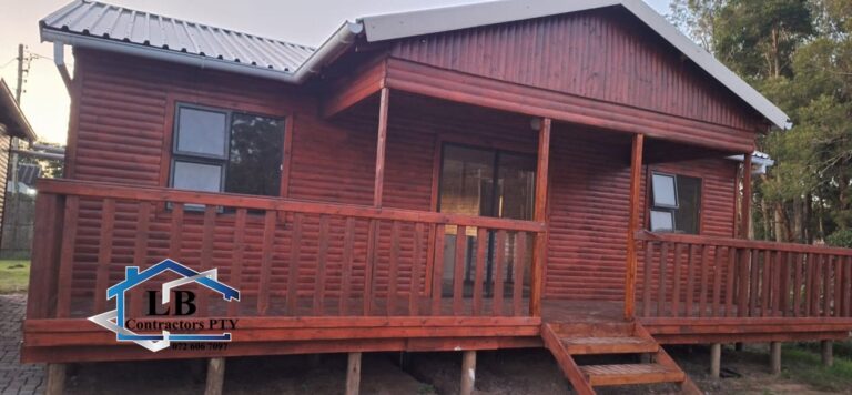 2 Bedroom Log Home 768x356