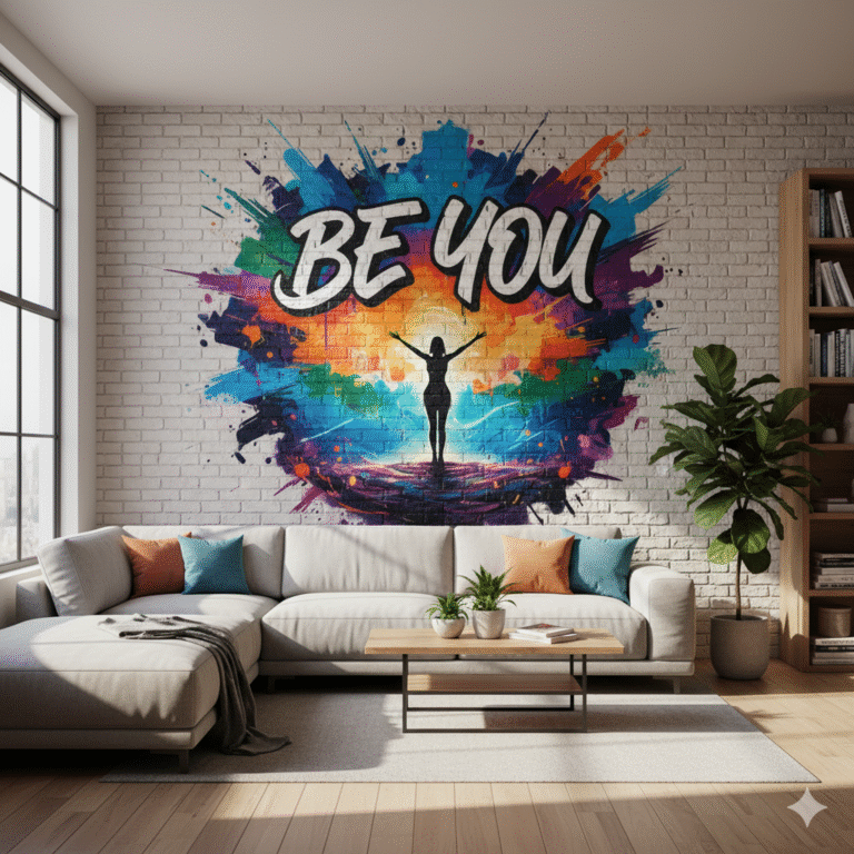 Be You wall art 768x768