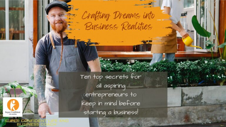 Super Confident life and business coach 768x433