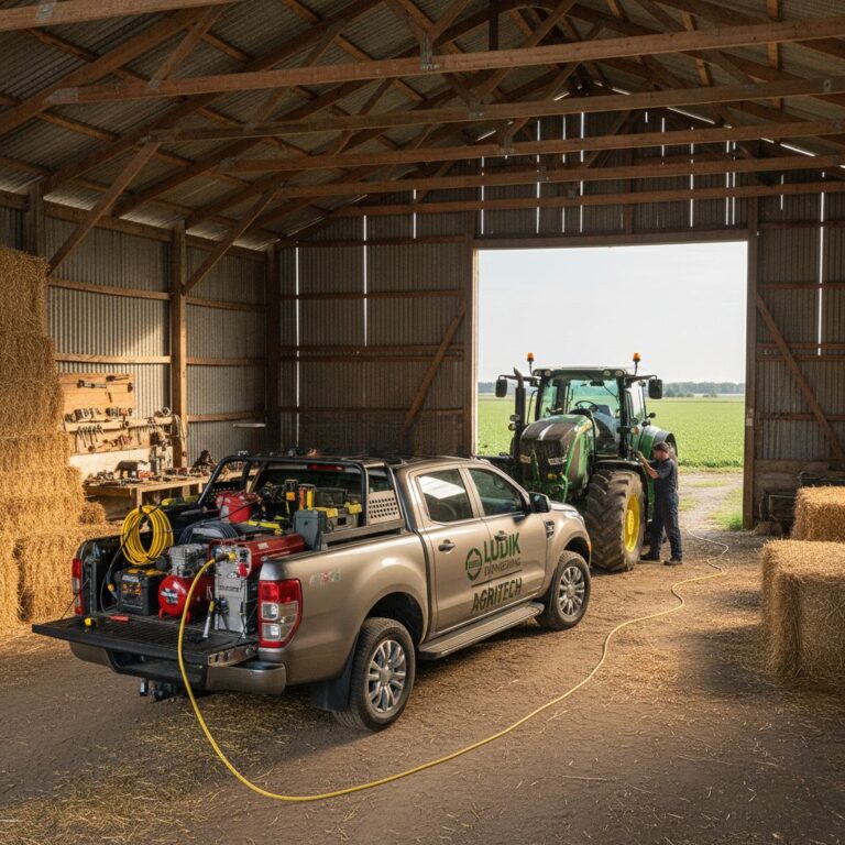 Ludik Agritech Working on a Tractor 768x768