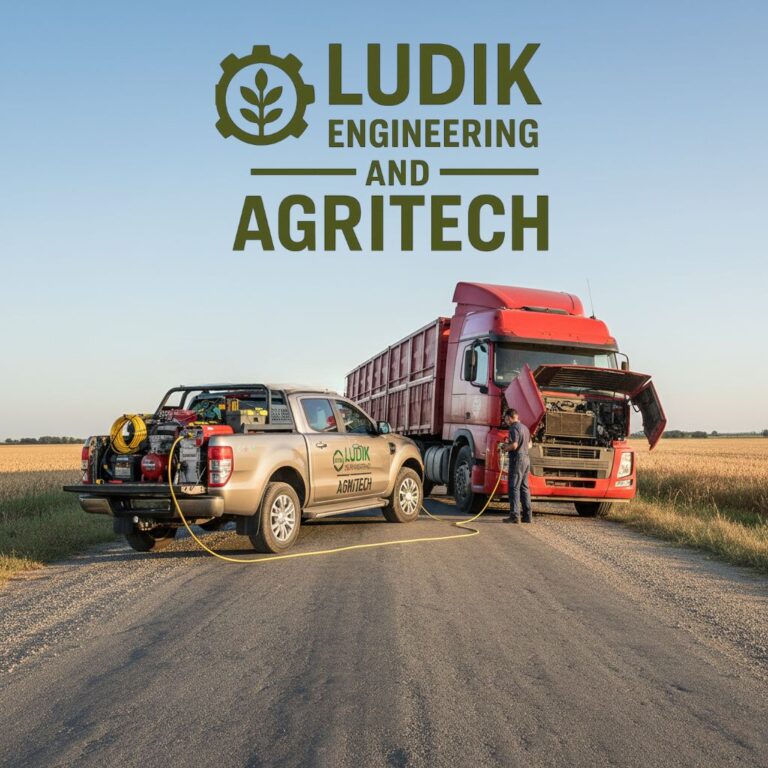 Ludik Agritech Working on a truck 768x768