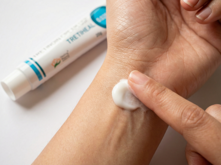 Tretiheal tretinoin cream with removal dark spots 768x576