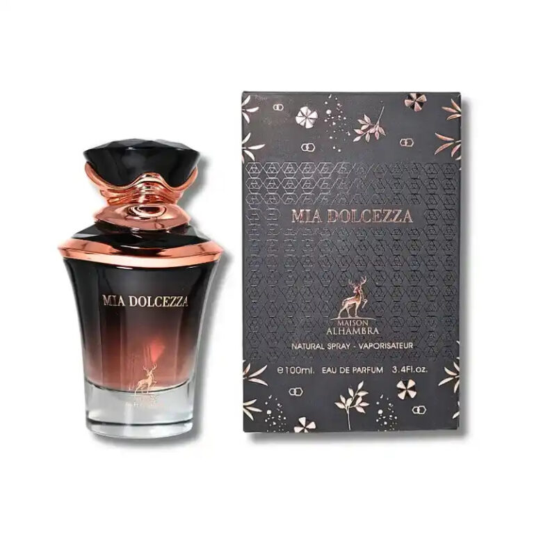 Maison Alhambra Mia Dolcezza Bottle and Box 768x768