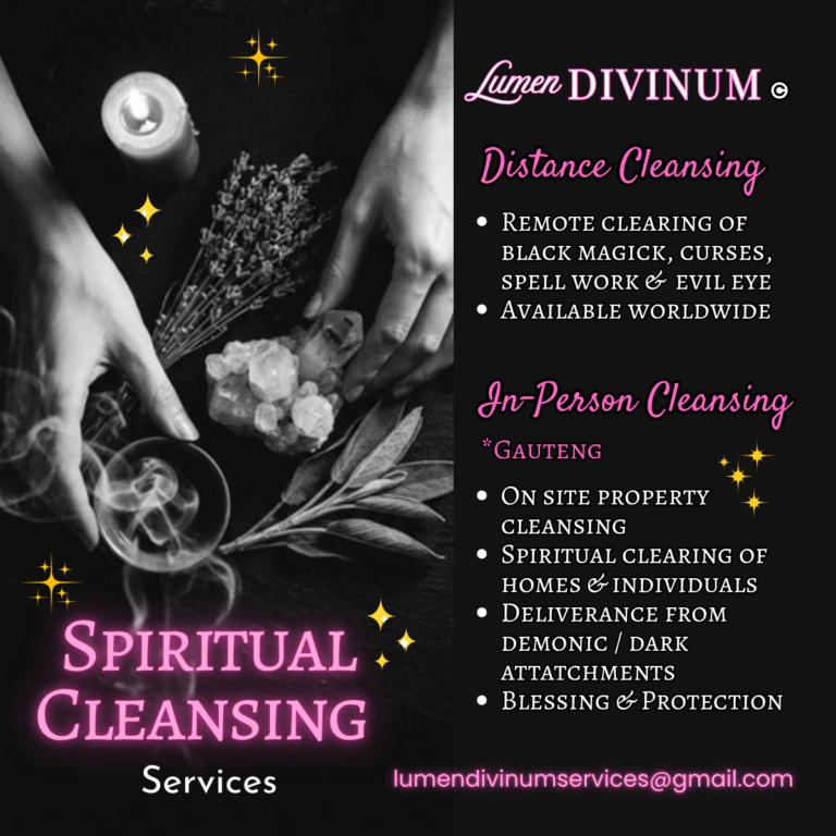 Spiritual Cleansing Services Spiritual Cleansing Services