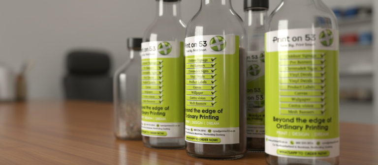 Firefly GeminiFlash Create a high quality image of product labels on bottles 532945 768x336