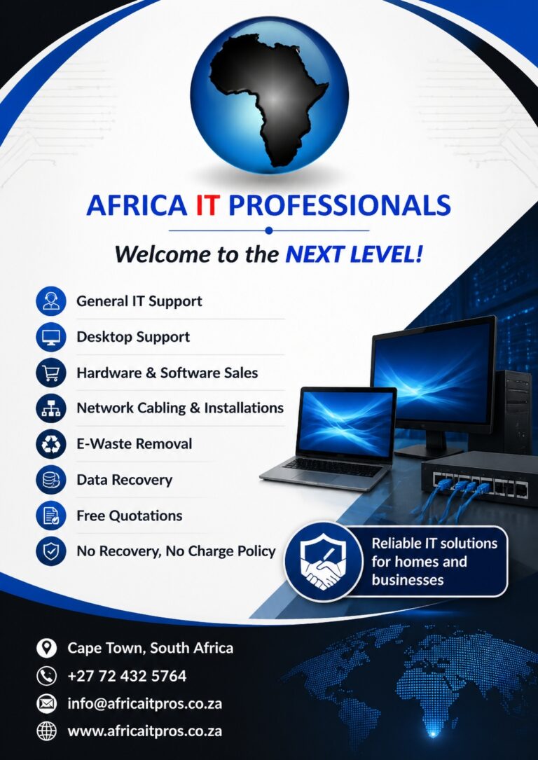 Africa IT Professionals Perplexity Flyer 768x1085