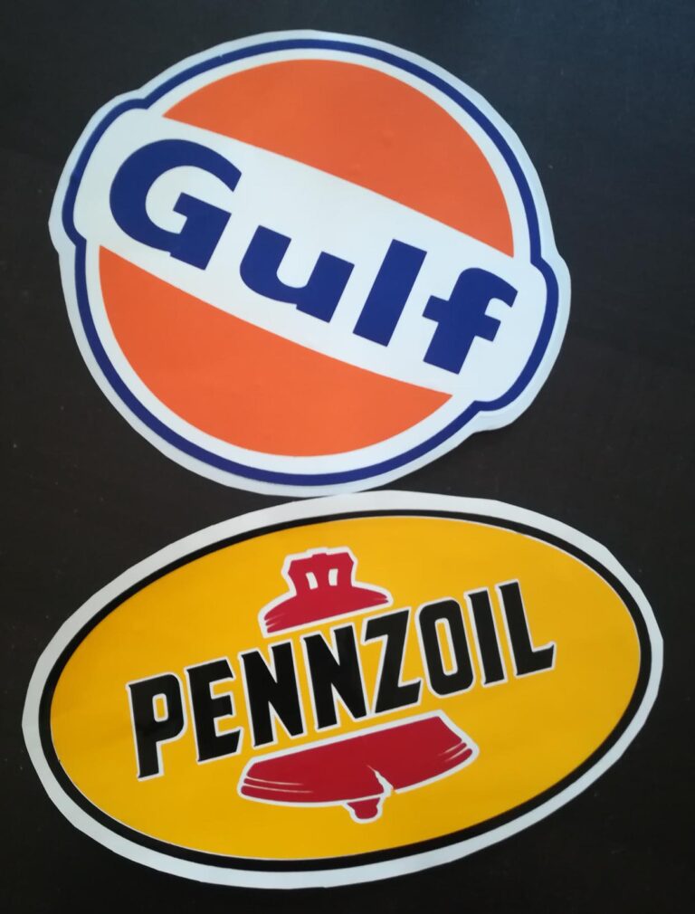 gulf and pennzoil retro stickers 768x1010