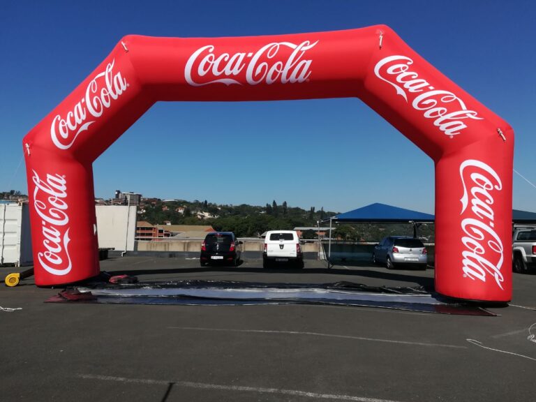 Inflatable Large Arch Coca Cola 1 768x576