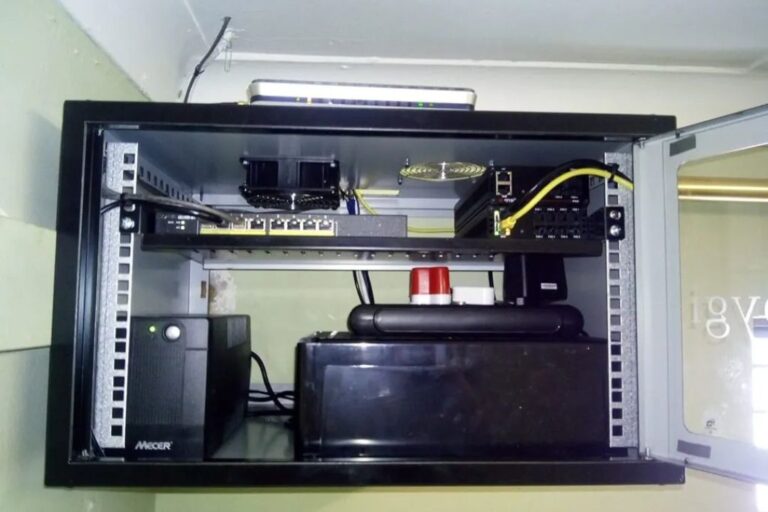 VoIP Cabinet install 768x512