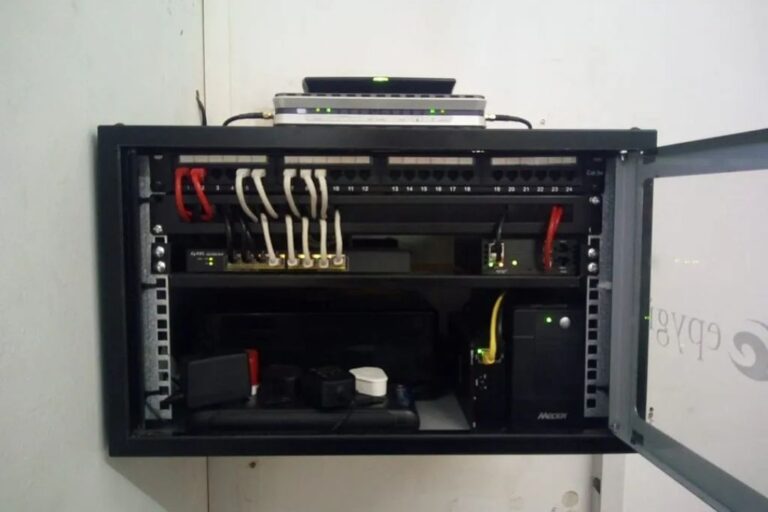 VoIP Phones Cabinet Setup 768x512