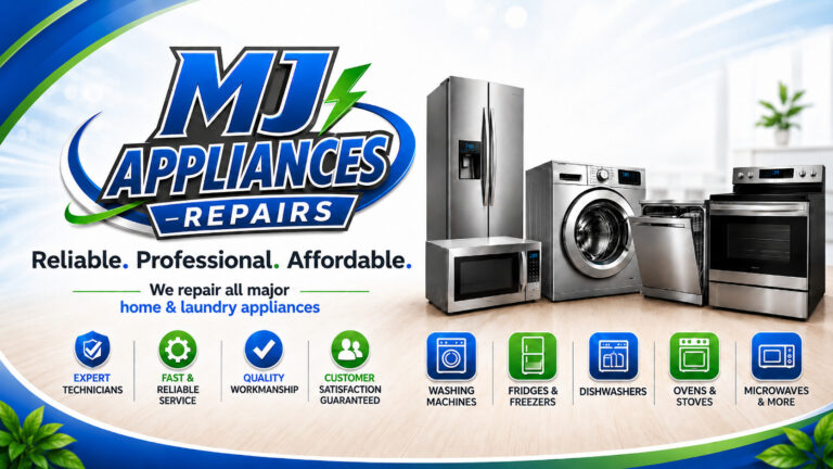 AhaConvert MJ Appliances Repairs banner 1 1 768x432