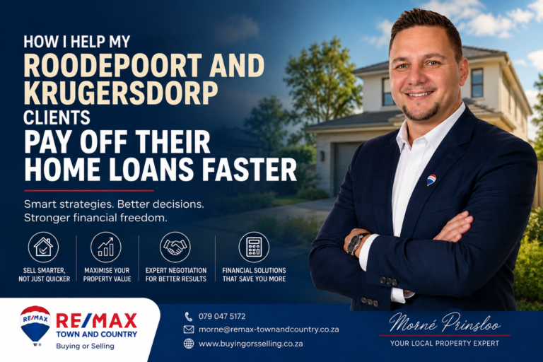 How I Help My Roodepoort and Krugersdorp Clients Pay Off Their Home Loans Faster 768x512