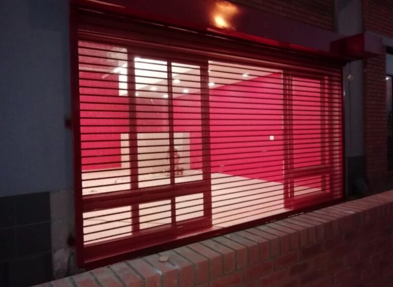 Transparent Roller Shutter Doors 768x560