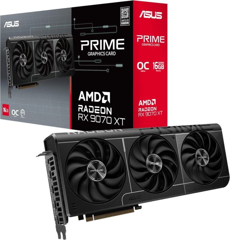 ASUS Prime Radeon RX 9070 XT 768x802