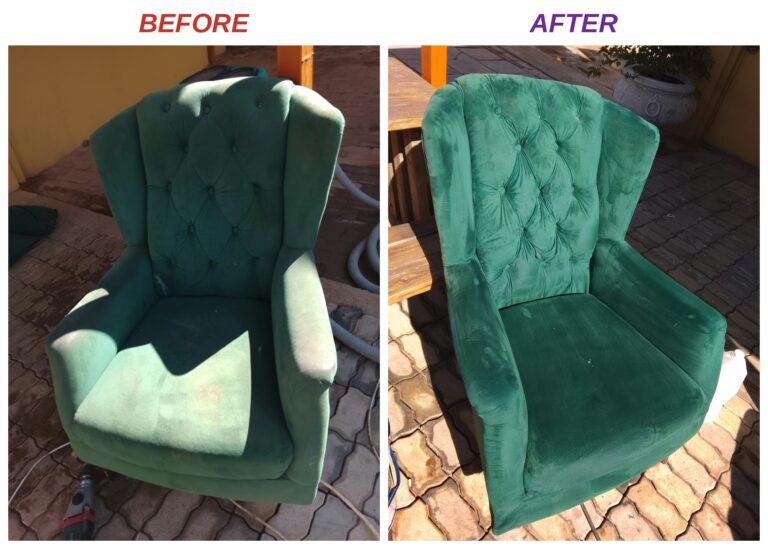 Gauteng Pro Cleaners before after couch 768x549
