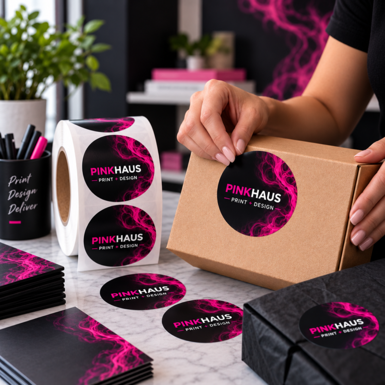 Packagine labels 768x768